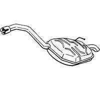BOSAL 235-055 Endschalldämpfer für VOLVO