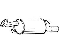 Bosal Endschalldämpfer 171-179 für Mazda 6 (Stufenheck, Sport, Sport Kombi)