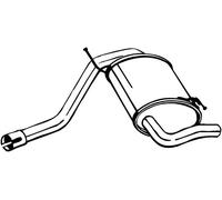 BOSAL 200-219 Endschalldämpfer