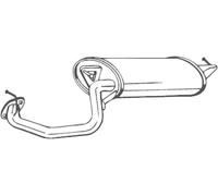 BOSAL Endschalldämpfer Auspuff Endtopf 228-151