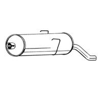 BOSAL Endschalldämpfer Schalldämpfer für Peugeot 205 I Cabriolet 190-759