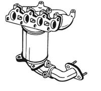 BOSAL Katalysator für HYUNDAI 090-205