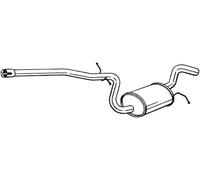 BOSAL Mittelschalldämpfer 281-469 für SKODA JETTA GOLF VW OCTAVIA 1K5 3 1K2 5 2
