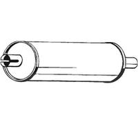Bosal Mittelschalldämpfer [Hersteller-Nr. 176-401] für Mercedes-Benz