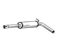 BOSAL Mittelschalldämpfer Schalldämpfer für VW Polo 6R_ 6R Seat Ibiza IV 6J5