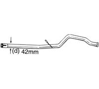Auspuffrohr 889-183 BOSAL für PEUGEOT 206 Schrägheck