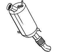 BOSAL Ruß-/Partikelfilter, Abgasanlage 095-250