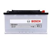 BOSCH 0 092 S30 130 S3 013 Autobatterie/Starterbatterie 90Ah 12V 720A DIN/ISO L5 ersetzt Batterie 82Ah 85Ah 88Ah Kompatibel mit BMW 3 Touring E91 3 Limousine E46 5 Touring E61 5 Limousine E39