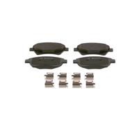 BOSCH 0 986 424 785 Bremsbelagsatz, Scheibenbremse für RENAULT