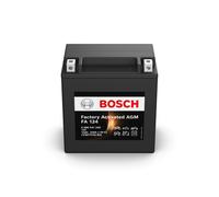 Bosch FA124 - AGM-Motorradbatterie - 12V 230A 14Ah - Geeignet für Motorräder, Motorräder, Enduros, Roller, Quads, Jetskis - Kompatibel M6021, M6022, BTX16-BS, BTX16