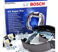 BOSCH 0204114683 Bremsbacken Satz Handbremse Hinten für FIAT 500 PANDA FORD KA