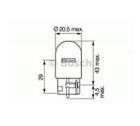 Bosch 1 987 302 251 Glühlampe, Blinkleuchte