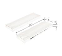 Innenraumfilter BOSCH 1 987 432 132