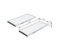 Innenraumfilter BOSCH 1 987 432 161