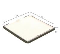 Innenraumfilter BOSCH 1 987 432 164