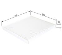 Bosch M2269 - Innenraumfilter Standard