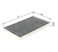 Bosch 1 987 432 495 Filter Innenraumluft für MERCEDES BENZ VIANO VITO MIXTO