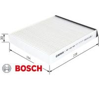 BOSCH Innenraumfilter 1 987 432 069 Partikelfilter für RENAULT MEGANE SCÉNIC JA0
