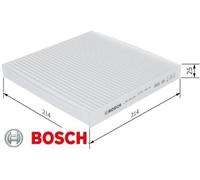 Bosch 1 987 432 299 Filter Innenraumluft für SMART FORTWO 451 Innenraumfilter