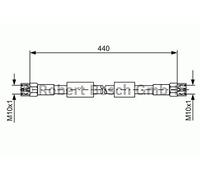 Bosch 1987476139 Bremsschlauch