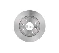 BOSCH 2x Bremsscheibe vorne 266 Voll für Citroën C2 JM_ C3 I FC_ FN_