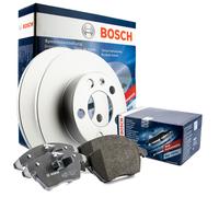 BOSCH 2x BREMSSCHEIBEN + BELÄGE Opel Vectra B Ø286mm HINTEN Voll