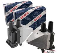 Bosch 2x Zündspule Mercedes 124 200 220 E CE W124 E200 E220 W202 C180 C200 C220