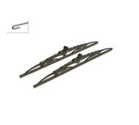 Bosch 3 397 118 500 Wischblatt Seitlicher Einbau Vorne für Alfa Romeo Bmw Fiat