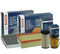 BOSCH 4er Filter Satz Inspektions kit SEAT LEON SKODA OCTAVIA KODIAQ 1.6 2.0 TDI