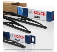 BOSCH 604S + H301 Scheibenwischer für DACIA DUSTER 10.2014-11.2016 vorne hinten