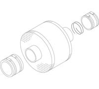 BOSCH Abgasschalldämpfer DN130 kpl, 8718584389