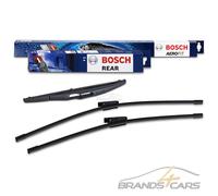 BOSCH AEROFIT SCHEIBENWISCHER AF117 +HECKWISCHER H801 FÜR RENAULT SCENIC II