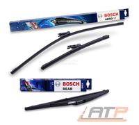 BOSCH AEROFIT SCHEIBENWISCHER AF299 +HECKWISCHER H840 FÜR FIAT 500 RENAULT ZOE