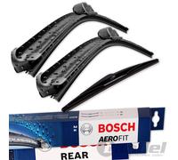 BOSCH AEROFIT SCHEIBENWISCHER VORNE + HINTEN passend für MERCEDES A-KLASSE W169