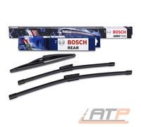BOSCH AEROTWIN SCHEIBENWISCHER A173S+HECKWISCHER H840 FÜR DACIA DUSTER SANDERO