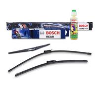 BOSCH AEROTWIN SCHEIBENWISCHER A256S + HECKWISCHER H353 + REINIGER FÜR OPEL