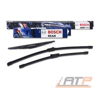 BOSCH AEROTWIN SCHEIBENWISCHER A419S +HECKWISCHER H400 FÜR VW CADDY
