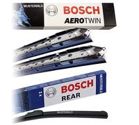 BOSCH AEROTWIN SCHEIBENWISCHER A555S + HECKWISCHER A360H FÜR AUDI A1 8X BJ 10-15