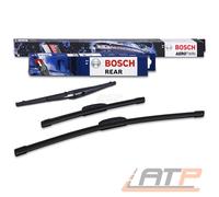 BOSCH AEROTWIN SCHEIBENWISCHER AR553S +HECKWISCHER H301 FÜR NISSAN JUKE F15