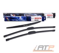BOSCH AEROTWIN SCHEIBENWISCHER AR801S + HECKWISCHER H402 FÜR NISSAN OPEL RENAULT