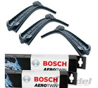 BOSCH AEROTWIN SCHEIBENWISCHER VORNE + HINTEN für MERCEDES C-KLASSE S205 Kombi
