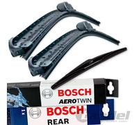 BOSCH AEROTWIN SCHEIBENWISCHER VORNE + HINTEN passend für CITROEN C4 CACTUS