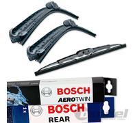 BOSCH AEROTWIN SCHEIBENWISCHER VORNE+HINTEN passend für LAND ROVER RANGE EVOQUE
