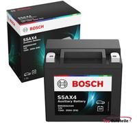 Bosch AGM Batterie 12V 13Ah Auxiliary S5AX4 für Audi BMW Mercedes Porsche Volvo