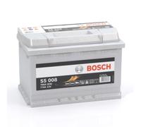 Bosch S5 008 Fahrzeugbatterie Plombierte Bleisäure (VRLA) 77 Ah 12 V 780 A Auto