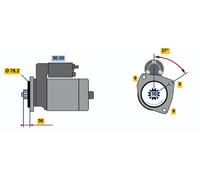 BOSCH 0 986 016 990 Anlasser