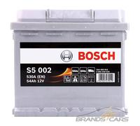 Bosch S5 002 Autobatterie 54Ah