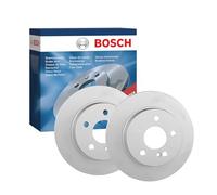 Bosch BD1303 Bremsscheibensatz - 278 mm belüftete, hochgekohlte Bremsscheiben - Hinterachse - ECE-R90-zertifiziert - hohe Kühlleistung und zuverlässiger Korrosionsschutz - 1 Satz aus 2 Scheiben