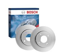 Bosch BD2084 Bremsscheibensatz - 256 mm belüftete Scheiben - Vorderachse - ECE-R90-zertifiziert - hohe Kühlleistung, verlässliche Bremsleistung, Korrosionsschutz - 1 Satz aus 2 Scheiben