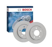 Bosch BD2216 Bremsscheibensatz - 265 mm belüftete, hochgekohlte Bremsscheiben - Hinterachse - ECE-R90-zertifiziert - hohe Kühlleistung und zuverlässiger Korrosionsschutz - 1 Satz aus 2 Scheiben